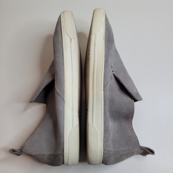 Dolce Vita Gray Suede Slip on Sneakers Size Women's 8.5 - Picture 7 of 11